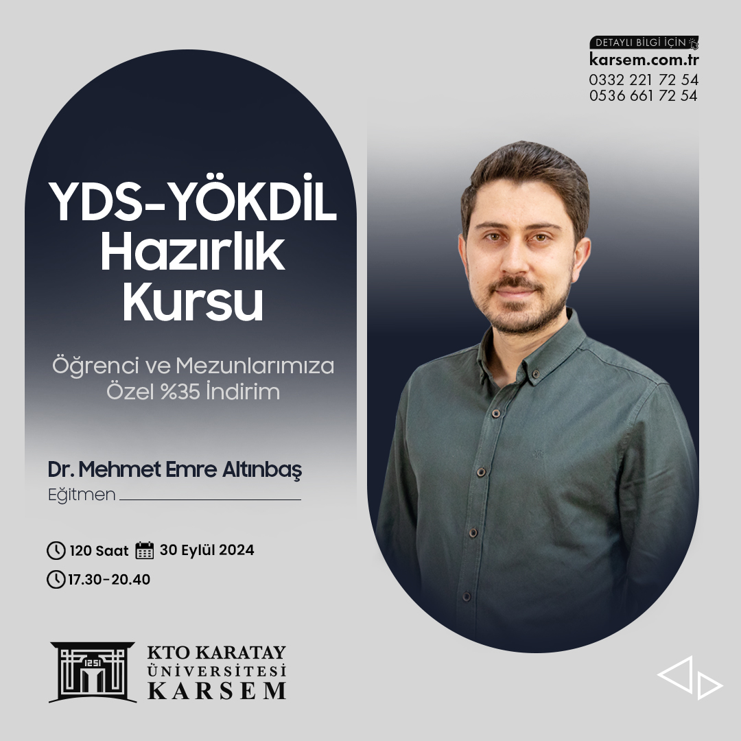 YDS- YÖKDİL Hazırlık  Kursu