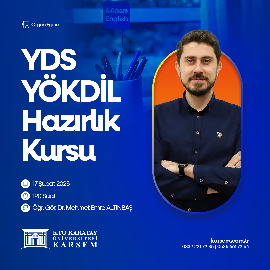 YDS- YÖKDİL Hazırlık  Kursu