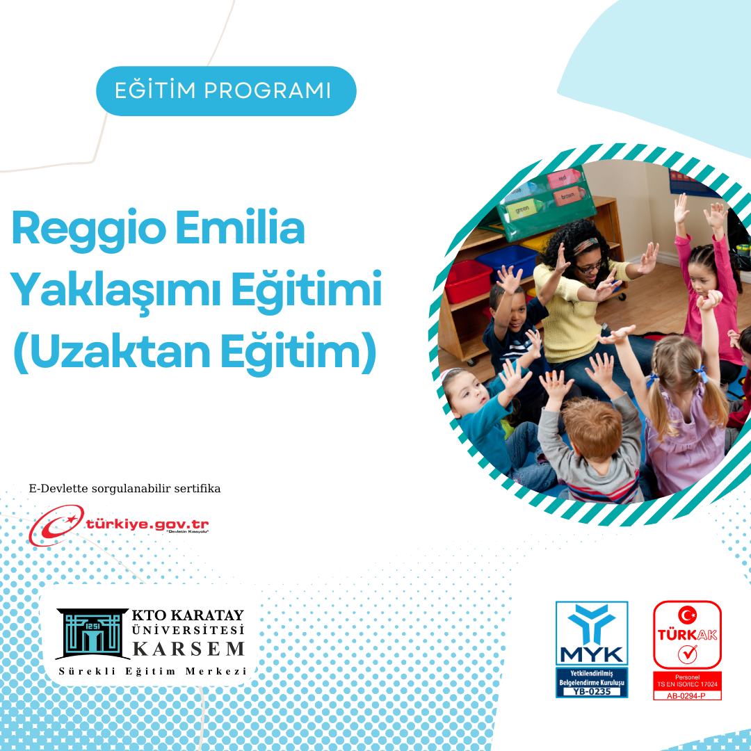 Reggio Emilia Yaklaşımı Eğitimi (Uzaktan Eğitim)