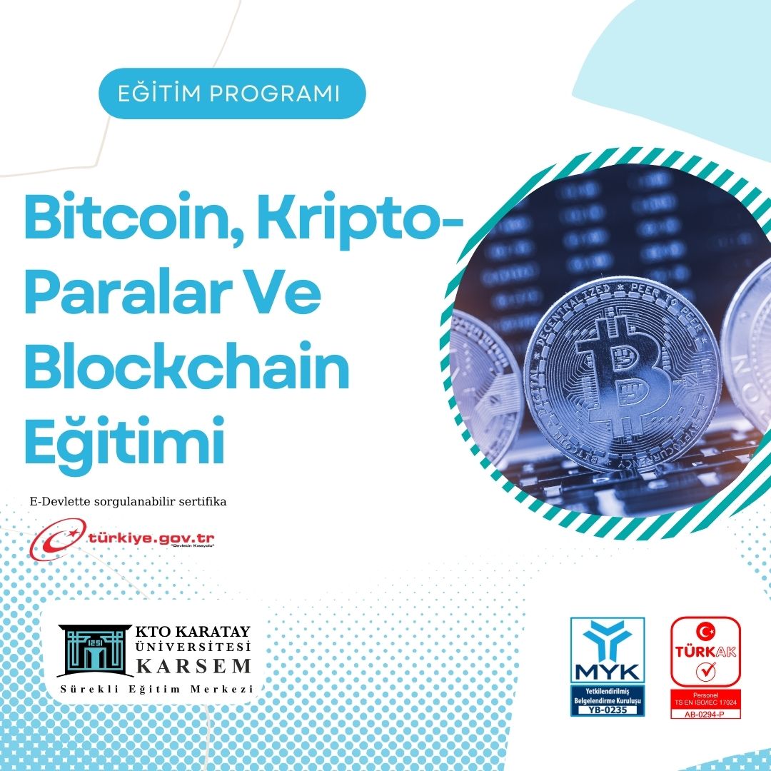 Bitcoin, Kripto-Paralar Ve Blockchain Eğitimi