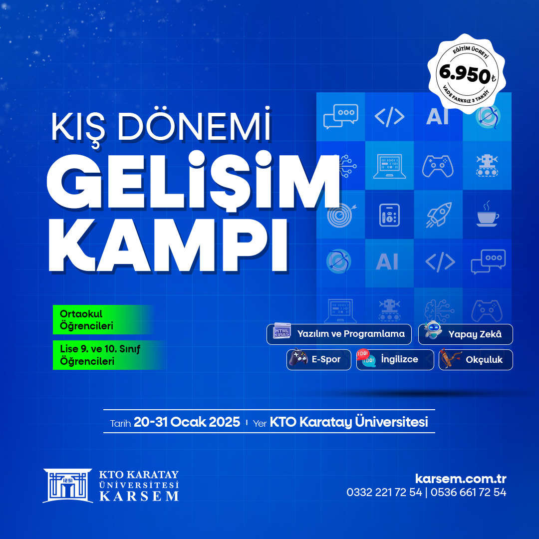 Kış Dönemi Gelişim Kampı 2025