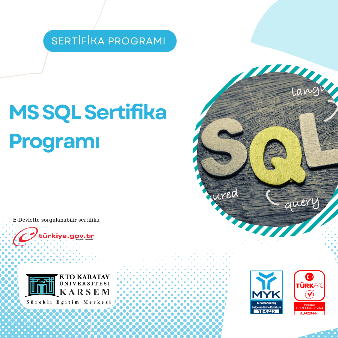 MS SQL Sertifika Programı