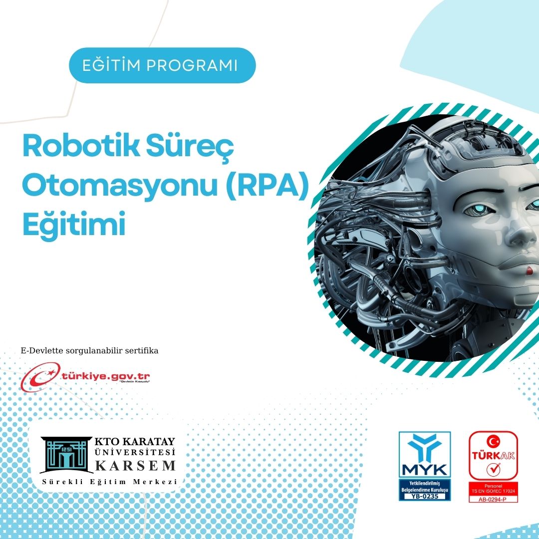 Robotik Süreç Otomasyonu (RPA) Eğitimi
