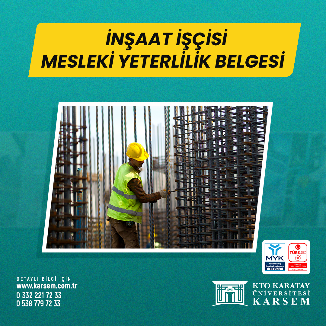 İnşaat İşçisi Seviye - 2