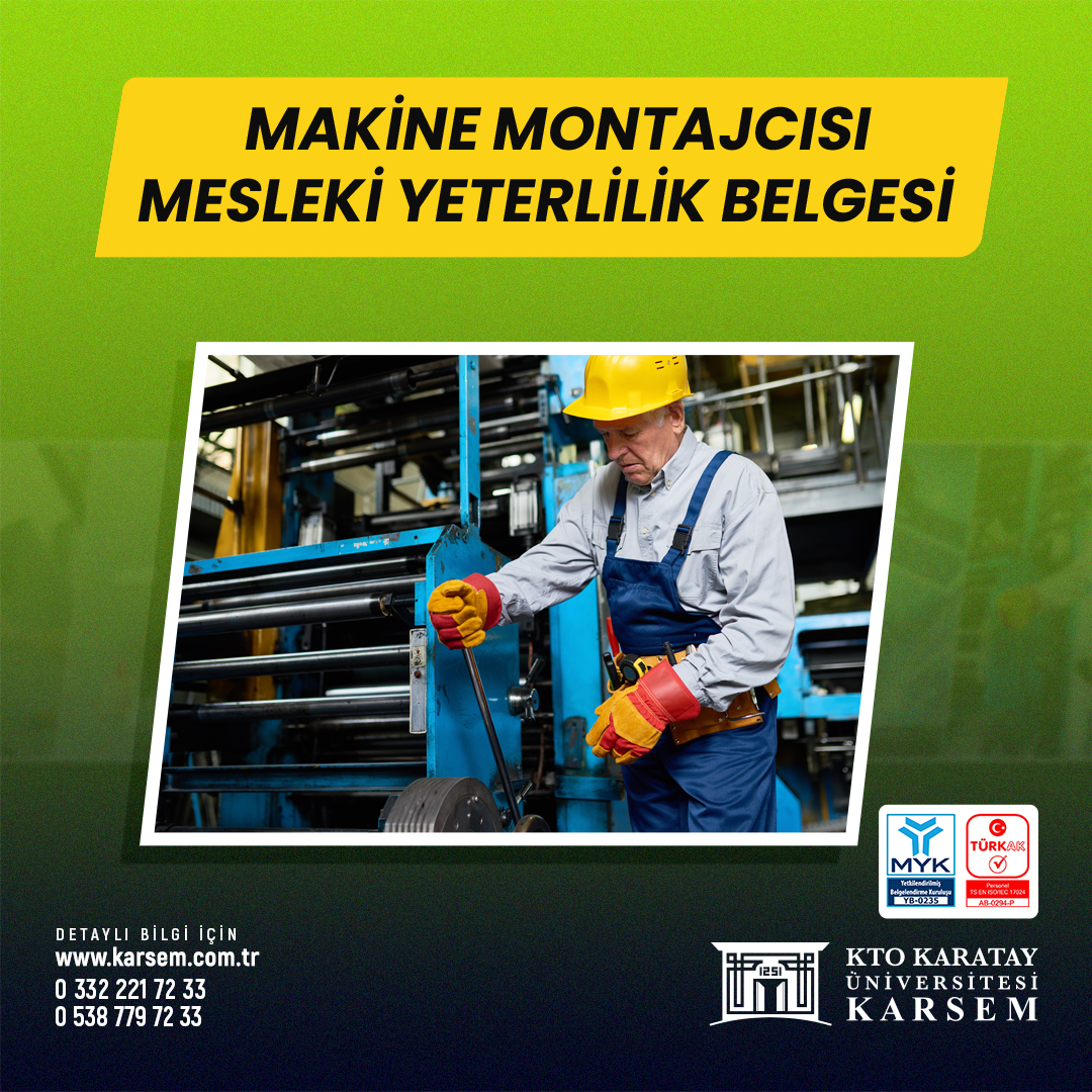 Makine Montajcısı Seviye-3